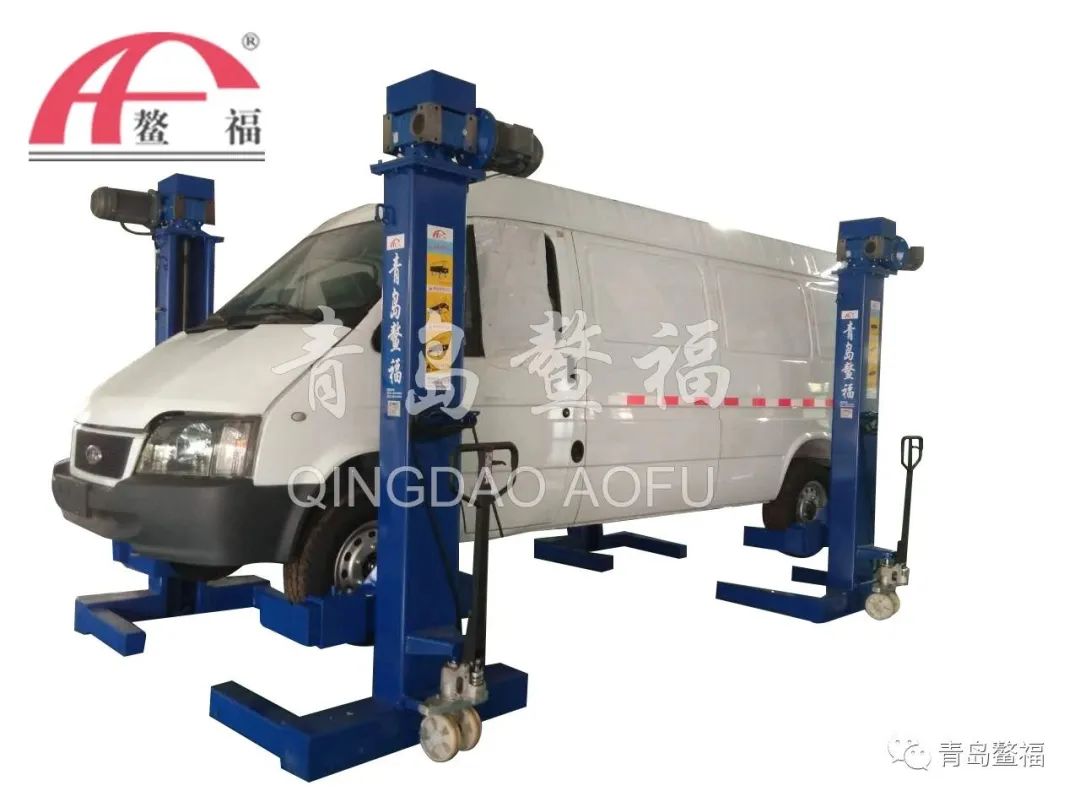 四柱可移動(dòng)抱胎式舉升機(jī)QJJ10-4C
